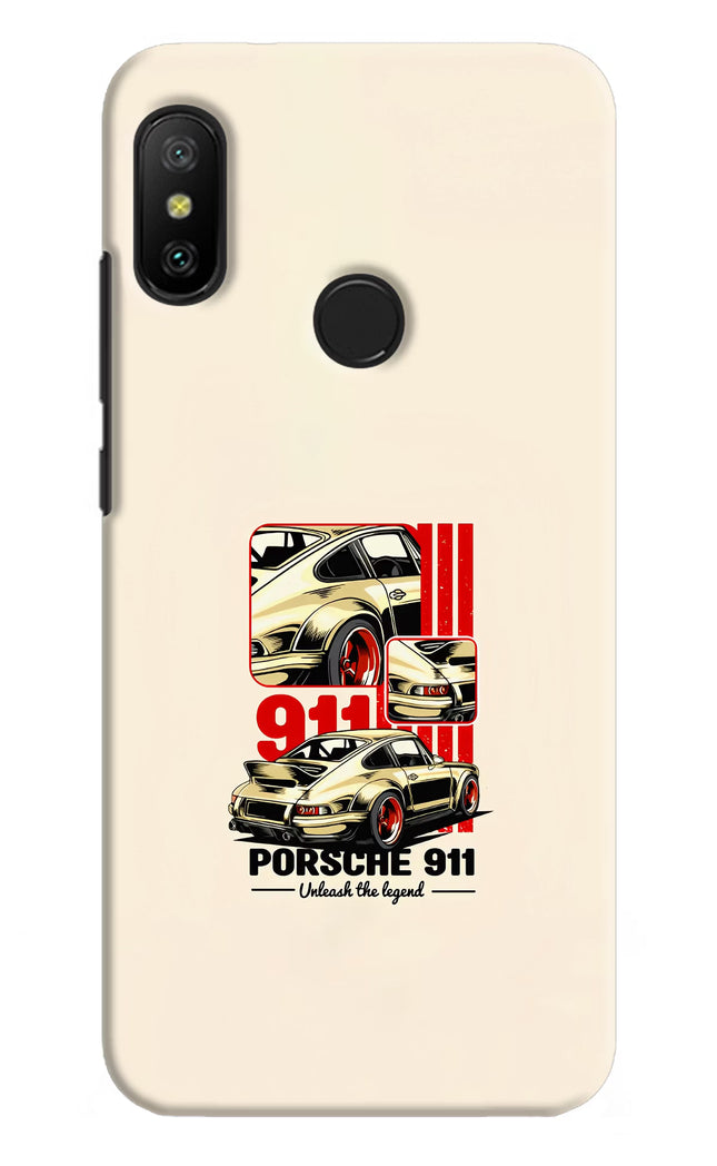Classic Porsche 911 Redmi 6 Pro Hard Case Back Cover by Casekaro