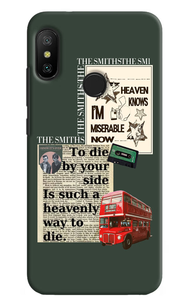 The Smiths Redmi 6 Pro Hard Case Back Cover by Casekaro
