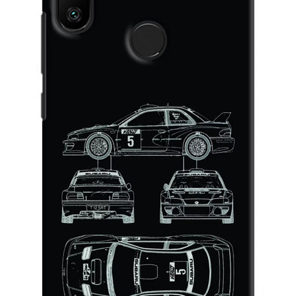 WRC'99 Redmi 6 Pro Hard Case Back Cover by Casekaro