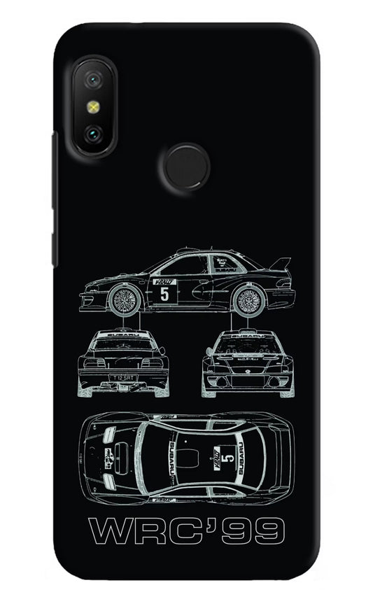 WRC'99 Redmi 6 Pro Hard Case Back Cover by Casekaro