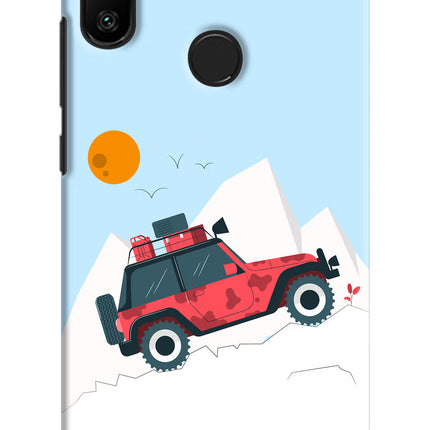 Mountain Trail Beast Redmi 6 Pro Hard Case Back Cover by Casekaro