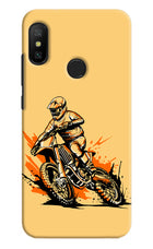 Off-Road Fury Redmi 6 Pro Hard Case Back Cover by Casekaro