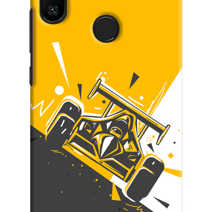 Track King Redmi 6 Pro Hard Case Back Cover by Casekaro