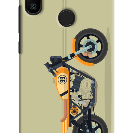 Vertical Speedster Redmi 6 Pro Hard Case Back Cover by Casekaro