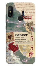 Cancer Zodiac Redmi 6 Pro Hard Case Back Cover by Casekaro