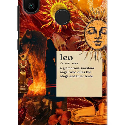 Leo Zodiac Redmi 6 Pro Hard Case Back Cover by Casekaro
