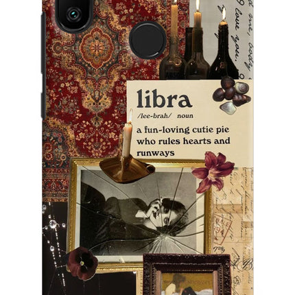 Libra Zodiac Redmi 6 Pro Hard Case Back Cover by Casekaro