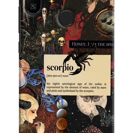 Scorpio Zodiac Redmi 6 Pro Hard Case Back Cover by Casekaro
