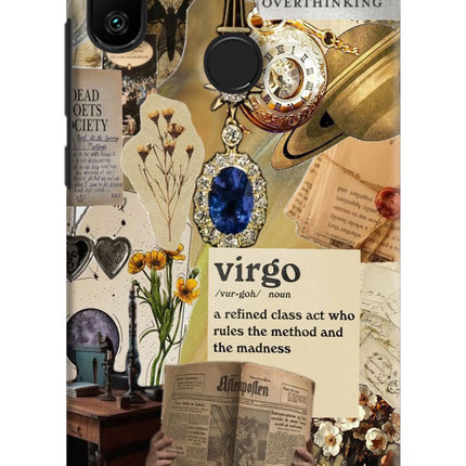 Virgo Zodiac Redmi 6 Pro Hard Case Back Cover by Casekaro