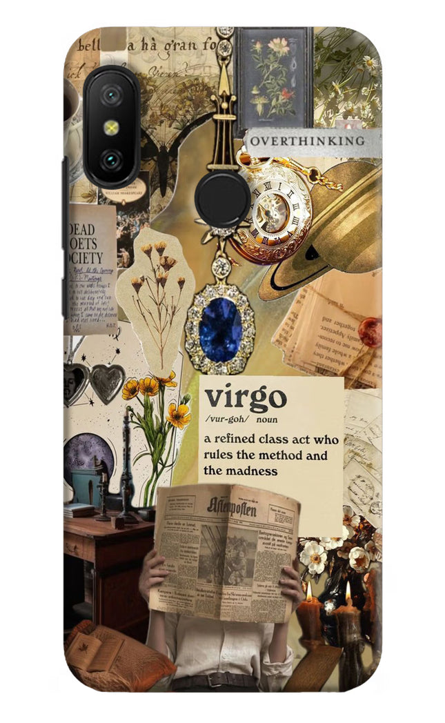 Virgo Zodiac Redmi 6 Pro Hard Case Back Cover by Casekaro