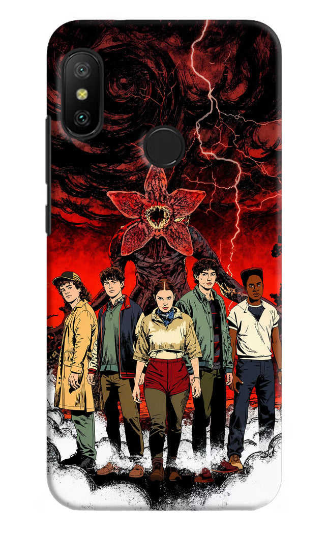 Ordinary Things Characters Redmi 6 Pro Hard Case Back Cover by Casekaro
