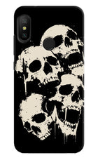 Dead Stack Redmi 6 Pro Hard Case Back Cover by Casekaro