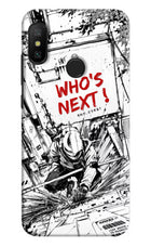 Who's Next Redmi 6 Pro Hard Case Back Cover by Casekaro