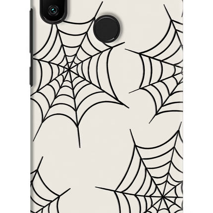 Spider Web Redmi 6 Pro Hard Case Back Cover by Casekaro