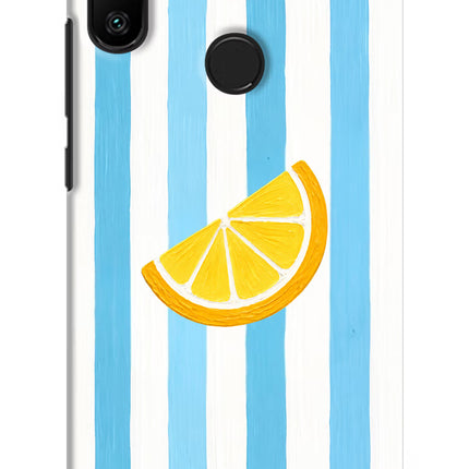 Summer Lemon Redmi 6 Pro Hard Case Back Cover by Casekaro