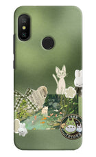 Aesthetic anime Redmi 6 Pro Hard Case Back Cover by Casekaro