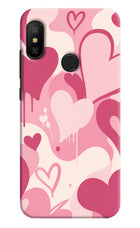 Hearty case Redmi 6 Pro Hard Case Back Cover by Casekaro