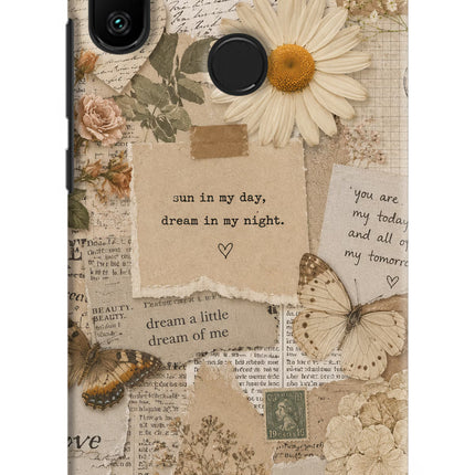 Vintage case Redmi 6 Pro Hard Case Back Cover by Casekaro