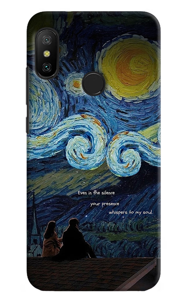 Softcore Redmi 6 Pro Hard Case Back Cover by Casekaro