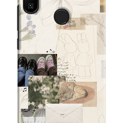 Soft Aesthetic Redmi 6 Pro Hard Case Back Cover by Casekaro