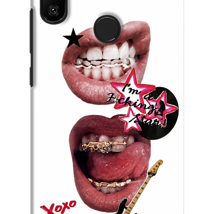 Rockstar Redmi 6 Pro Hard Case Back Cover by Casekaro