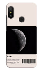 Moon Phase Redmi 6 Pro Hard Case Back Cover by Casekaro