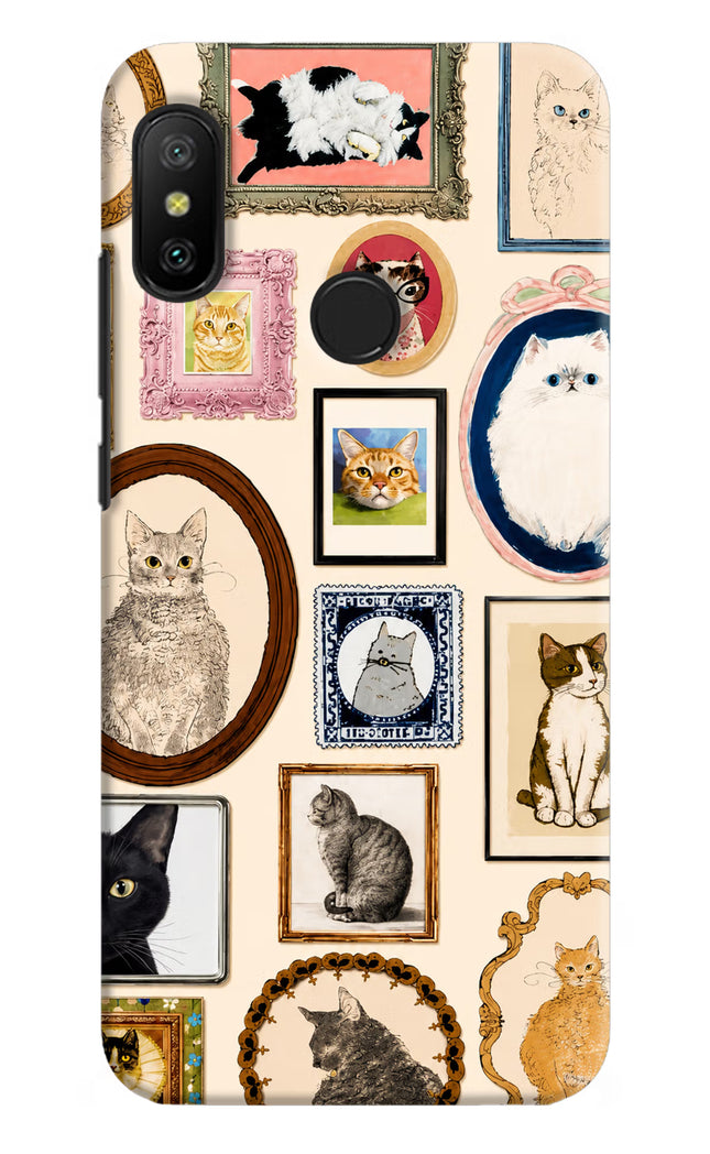Mirror Cats Redmi 6 Pro Hard Case Back Cover by Casekaro