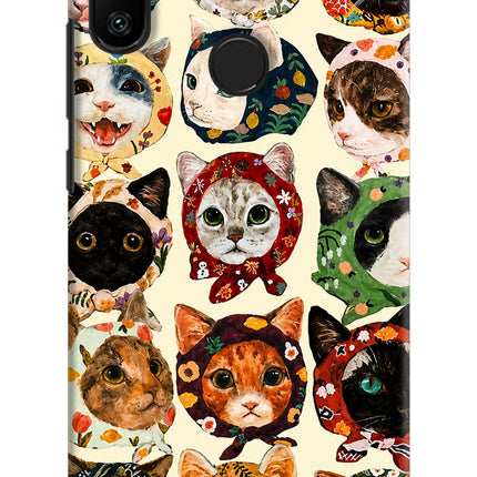 Cool Cat Redmi 6 Pro Hard Case Back Cover by Casekaro