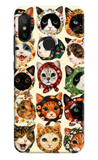 Cool Cat Redmi 6 Pro Hard Case Back Cover by Casekaro