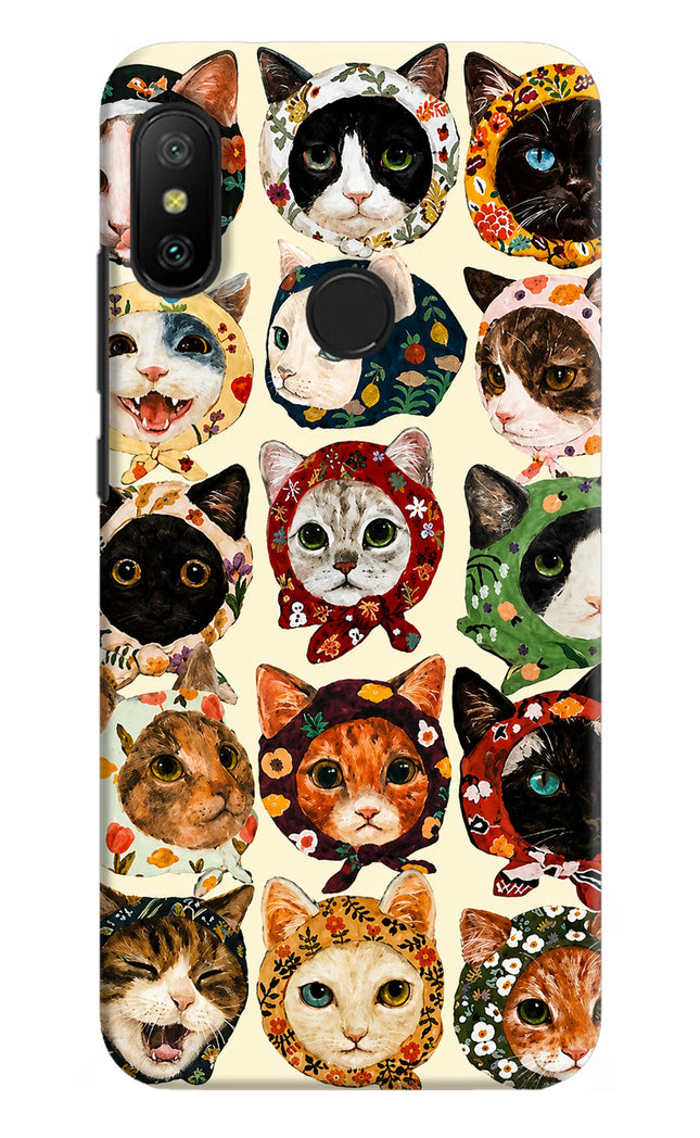 Cool Cat Redmi 6 Pro Hard Case Back Cover by Casekaro