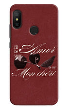 Velvet Cherry Redmi 6 Pro Hard Case Back Cover by Casekaro
