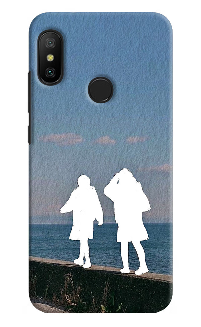 Coastal Dream Redmi 6 Pro Hard Case Back Cover by Casekaro