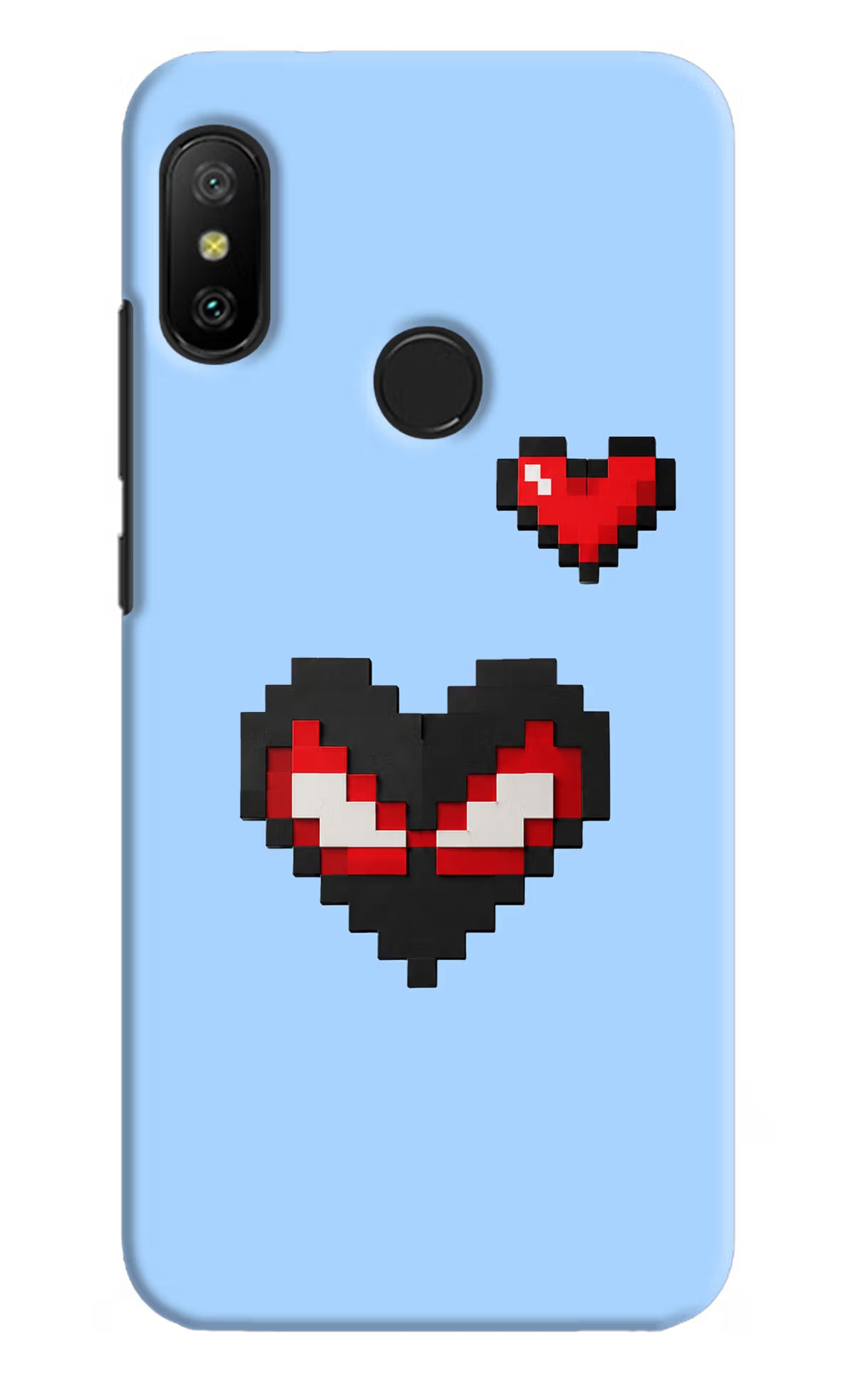 Peter Heart Redmi 6 Pro Back Cover