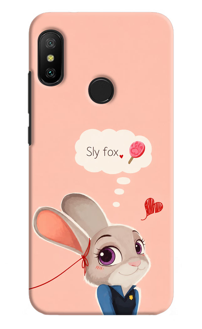 Judy Charm Redmi 6 Pro Hard Case Back Cover by Casekaro