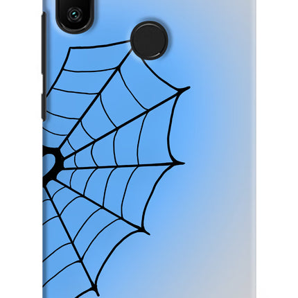 Blue Web Redmi 6 Pro Hard Case Back Cover by Casekaro