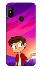 Marco Sunset Redmi 6 Pro Hard Case Back Cover by Casekaro