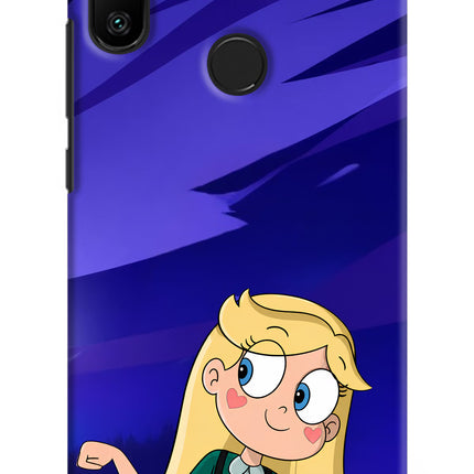 Star Glow Redmi 6 Pro Hard Case Back Cover by Casekaro