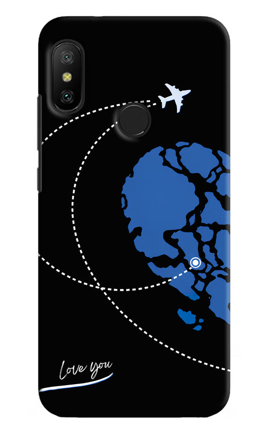 Love Orbit Redmi 6 Pro Hard Case Back Cover by Casekaro