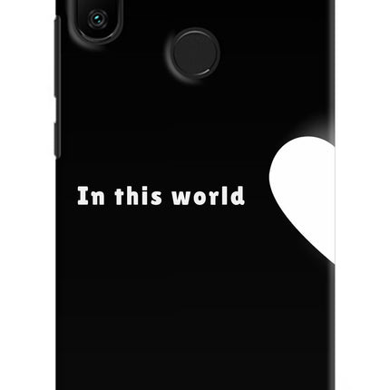 This World Redmi 6 Pro Hard Case Back Cover by Casekaro