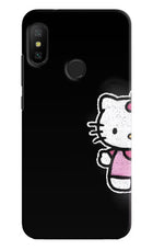 Kitty Charm Redmi 6 Pro Hard Case Back Cover by Casekaro
