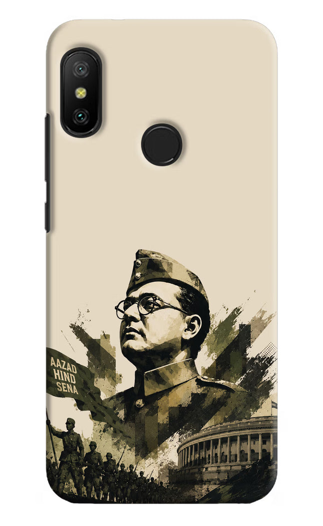Netaji Rising Redmi 6 Pro Hard Case Back Cover by Casekaro