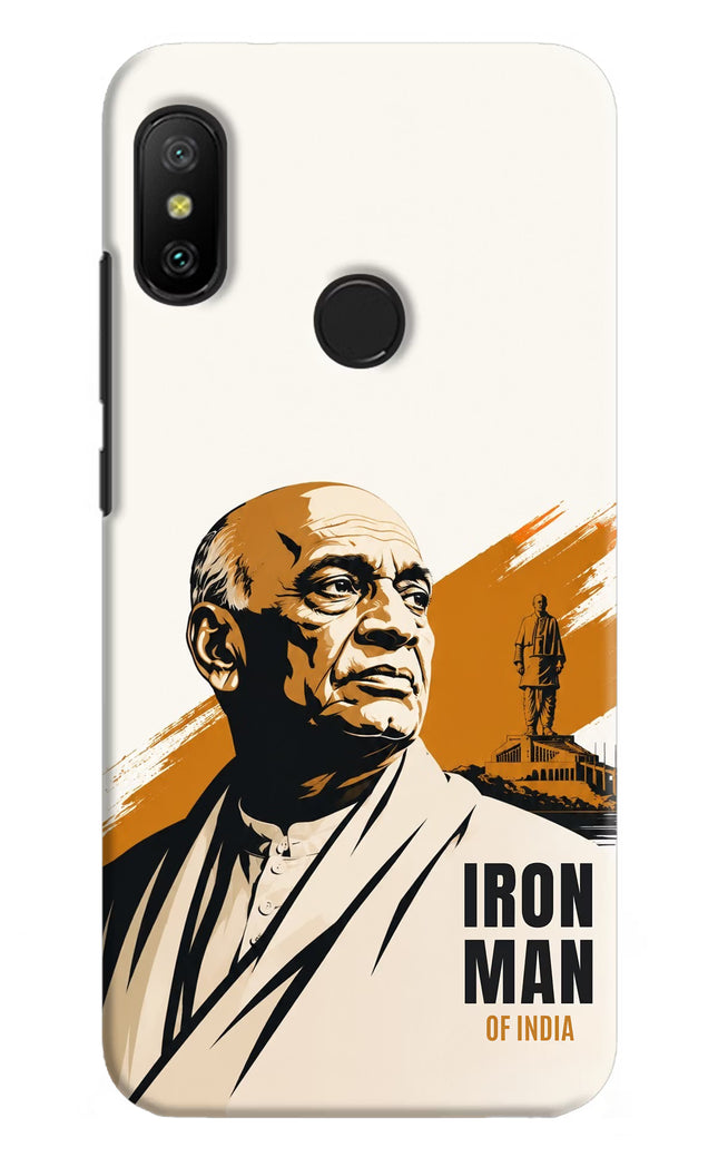 Sardar Patel Iron Will Redmi 6 Pro Hard Case Back Cover by Casekaro