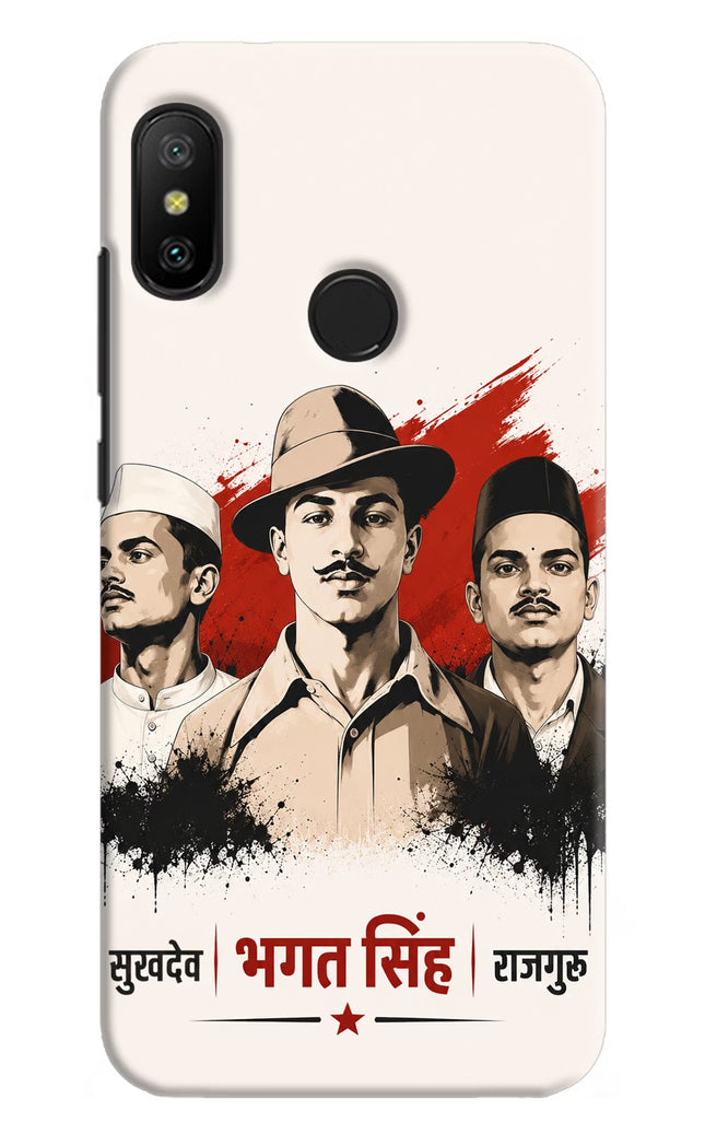Bhagat Singh Trio Redmi 6 Pro Hard Case Back Cover by Casekaro