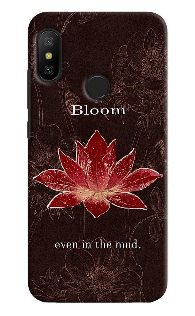 Bloom Redmi 6 Pro Hard Case Back Cover by Casekaro