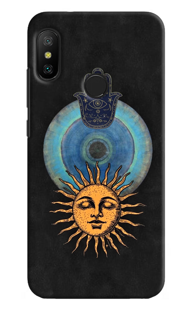 Divine Sun Redmi 6 Pro Hard Case Back Cover by Casekaro