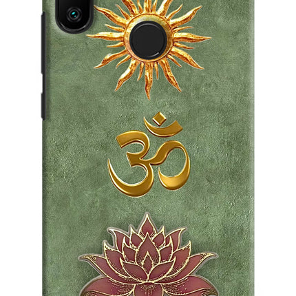 Om & Lotus Redmi 6 Pro Back Cover