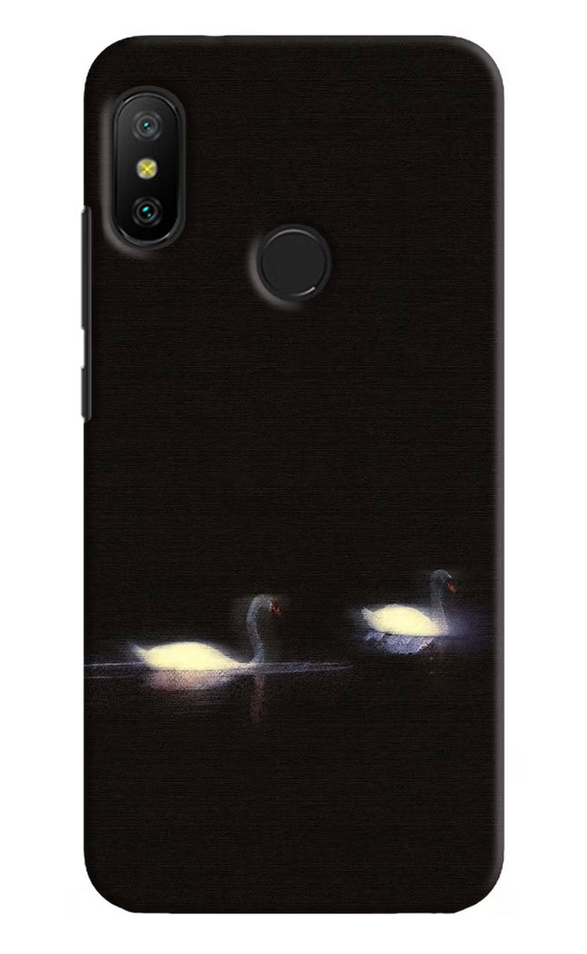 Silent Swans Redmi 6 Pro Hard Case Back Cover by Casekaro
