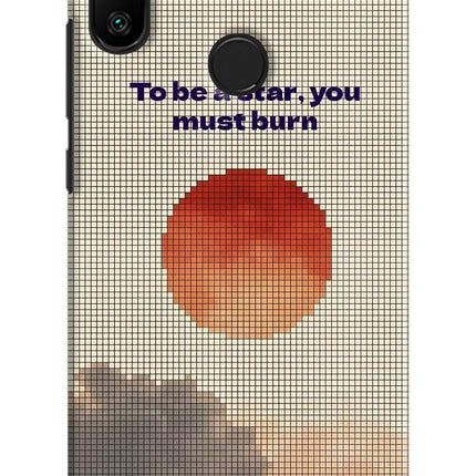 Pixel Sun Redmi 6 Pro Hard Case Back Cover by Casekaro