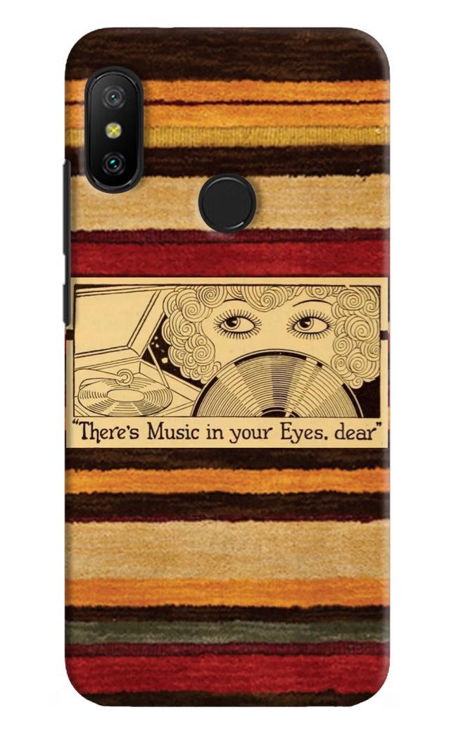 Vinyl Stripes Redmi 6 Pro Hard Case Back Cover by Casekaro