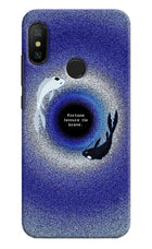 Dark Koi Redmi 6 Pro Hard Case Back Cover by Casekaro